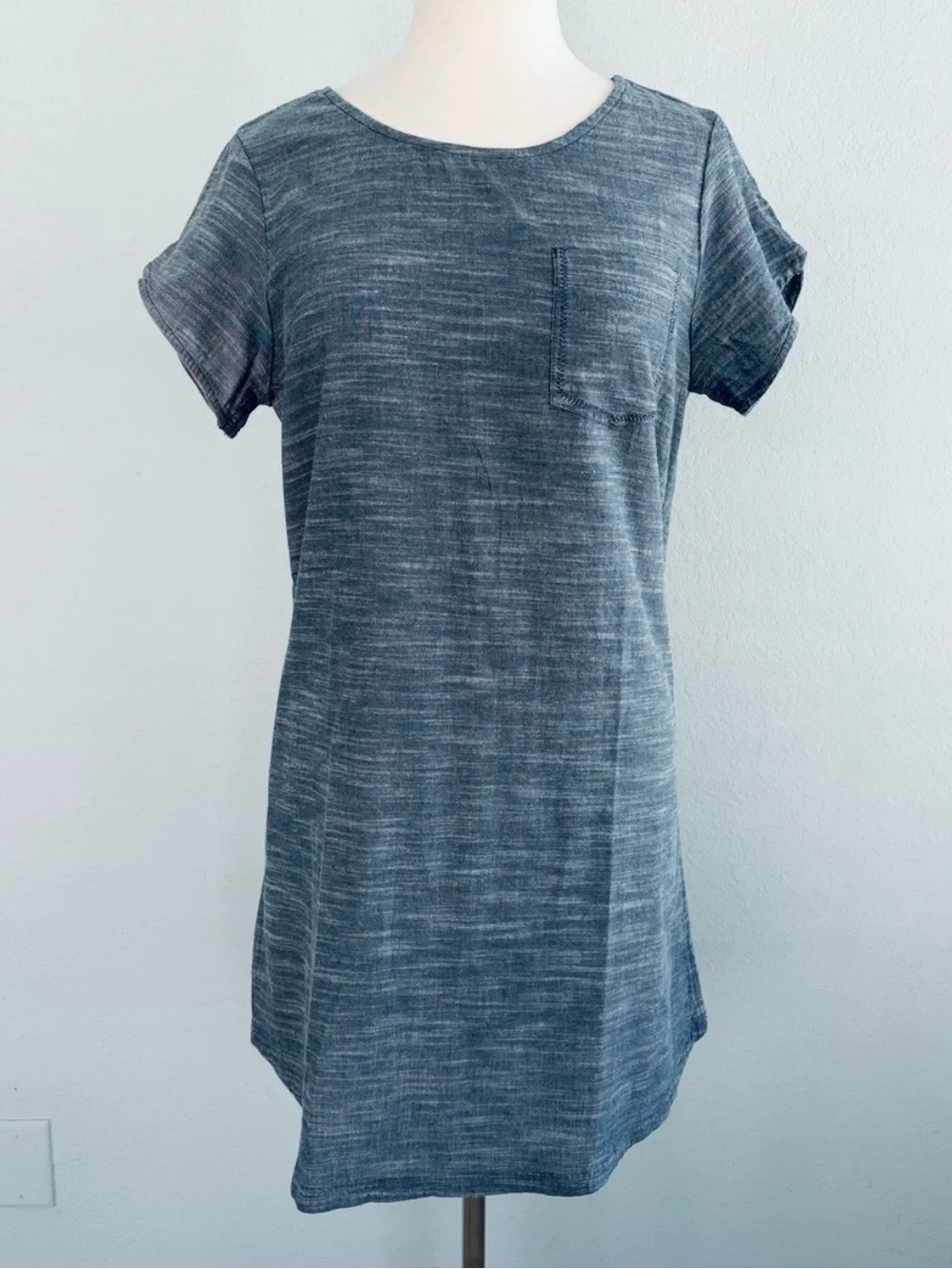 Pact Organic Cotton Chambray  Shift Dress - Picture 4 of 15